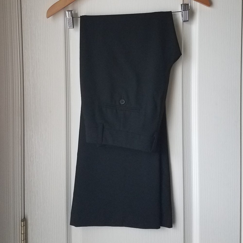 Express Editor Black Trousers Size 2S Career Pants